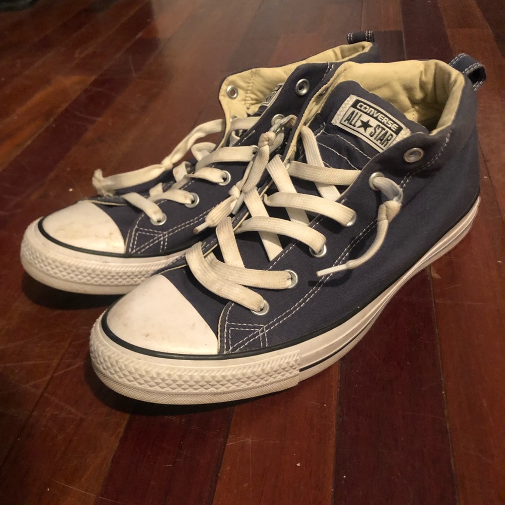 Converse Navy High-Tops